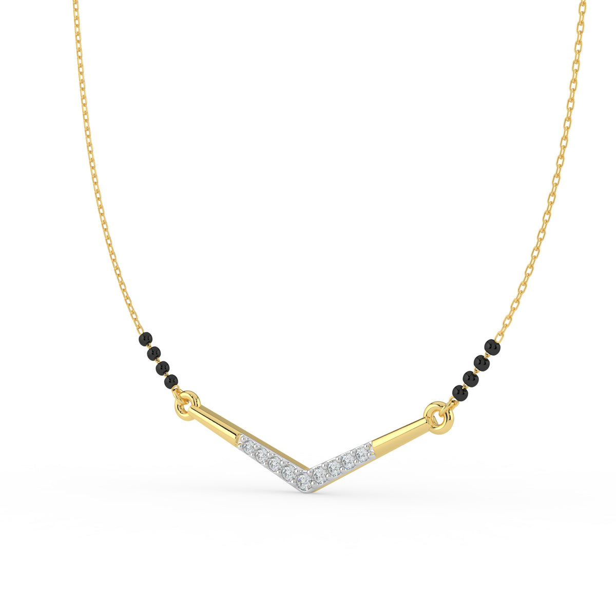 Signature Lab Diamond Mangalsutra