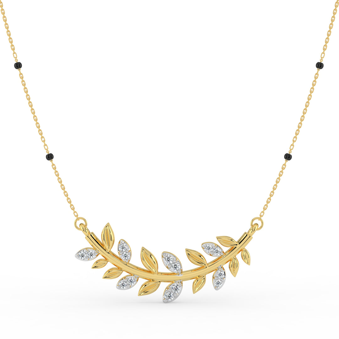 Willow Lab Diamond Mangalsutra