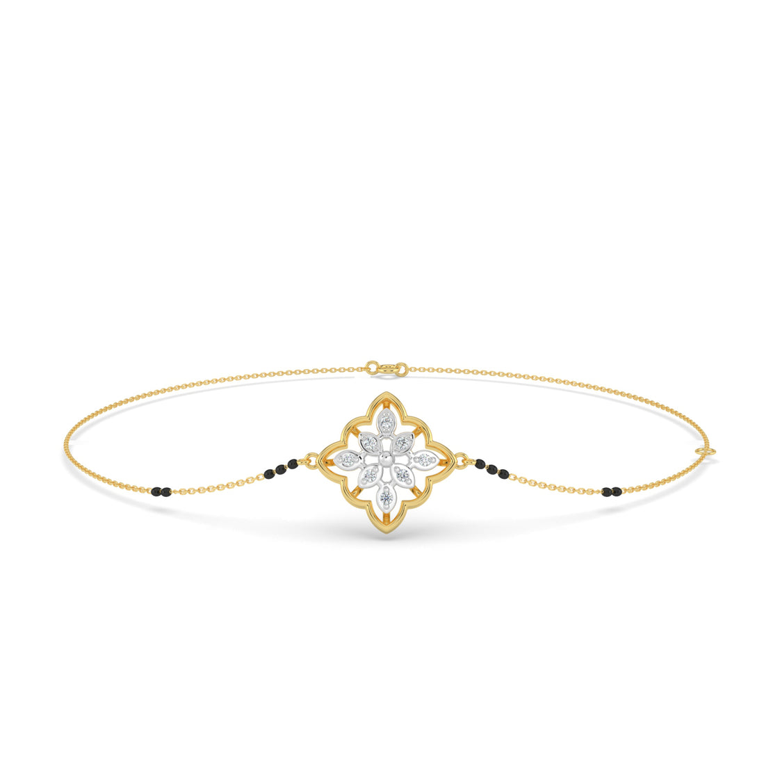 Blisse Lab Diamond Mangalsutra Bracelet