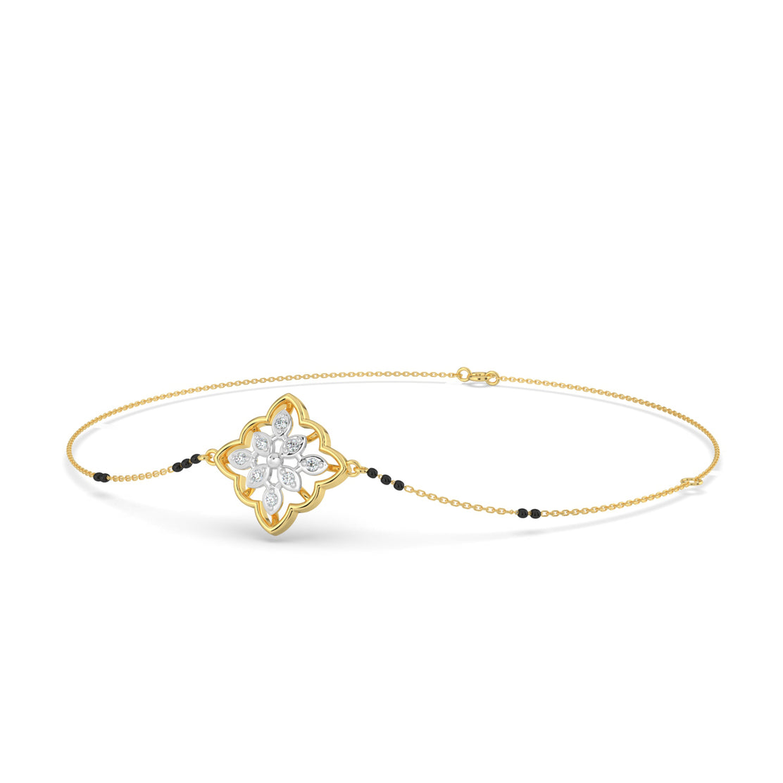 Blisse Lab Diamond Mangalsutra Bracelet