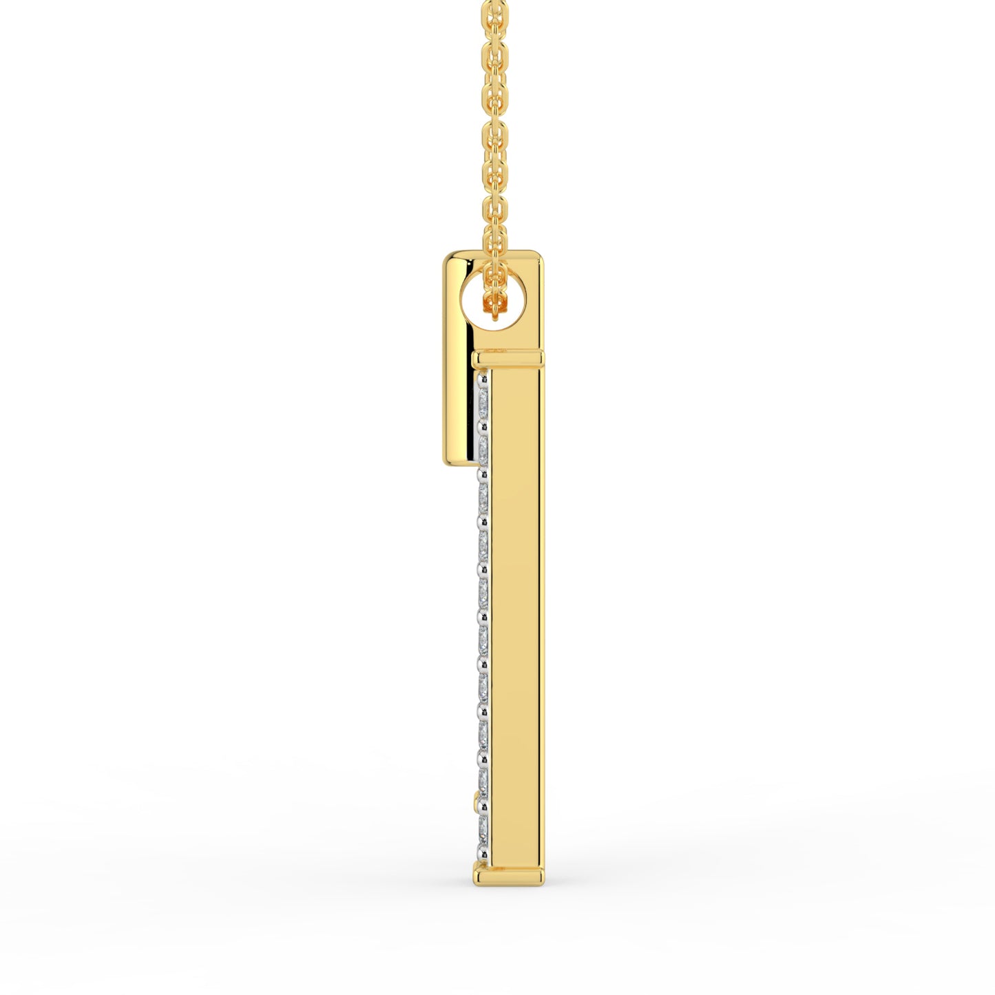 Nocturne Glow Lab Diamond Pendant (With Chain)
