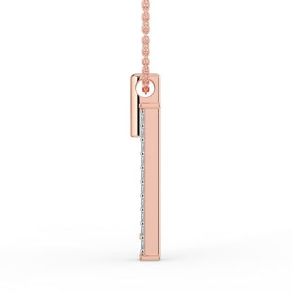 Nocturne Glow Lab Diamond Pendant (With Chain)