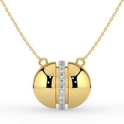 Spin Around Lab Diamond Necklace