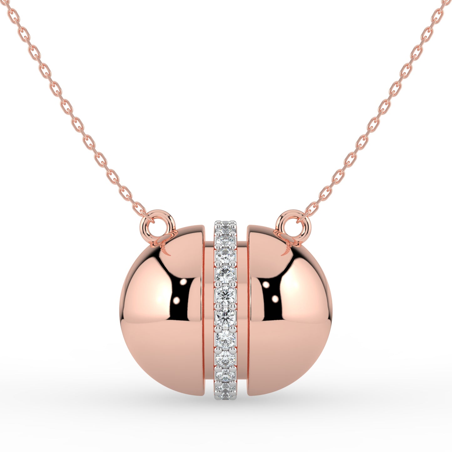 Spin Around Lab Diamond Necklace