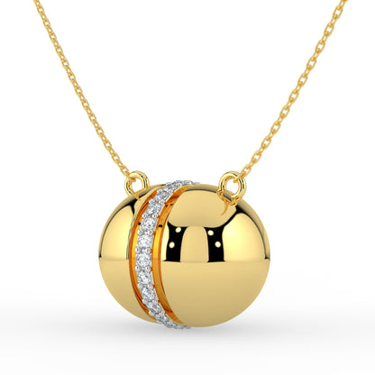 Spin Around Lab Diamond Necklace