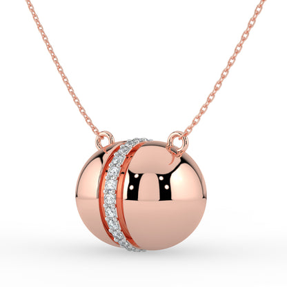 Spin Around Lab Diamond Necklace