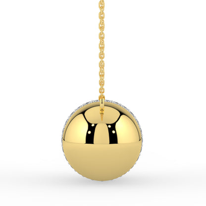 Spin Around Lab Diamond Necklace