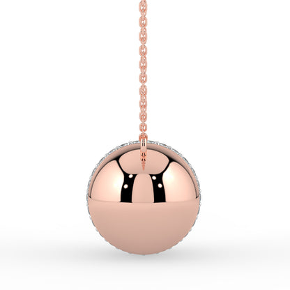 Spin Around Lab Diamond Necklace