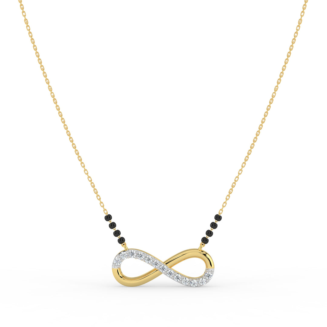 Infinite Bond Lab Diamond Mangalsutra