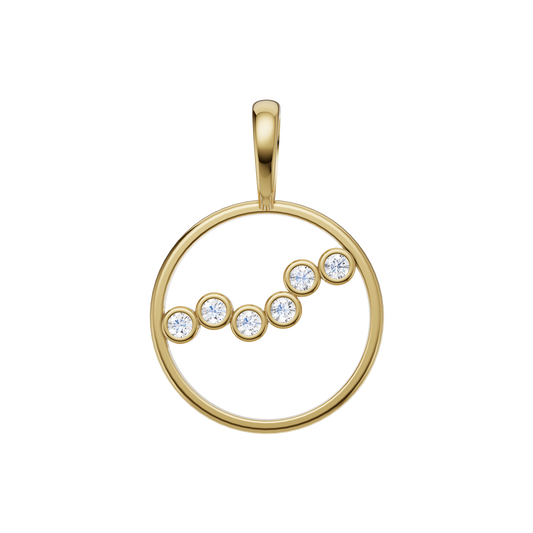 Gilded Radiance Pendant