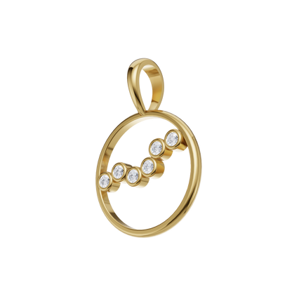 Gilded Radiance Pendant