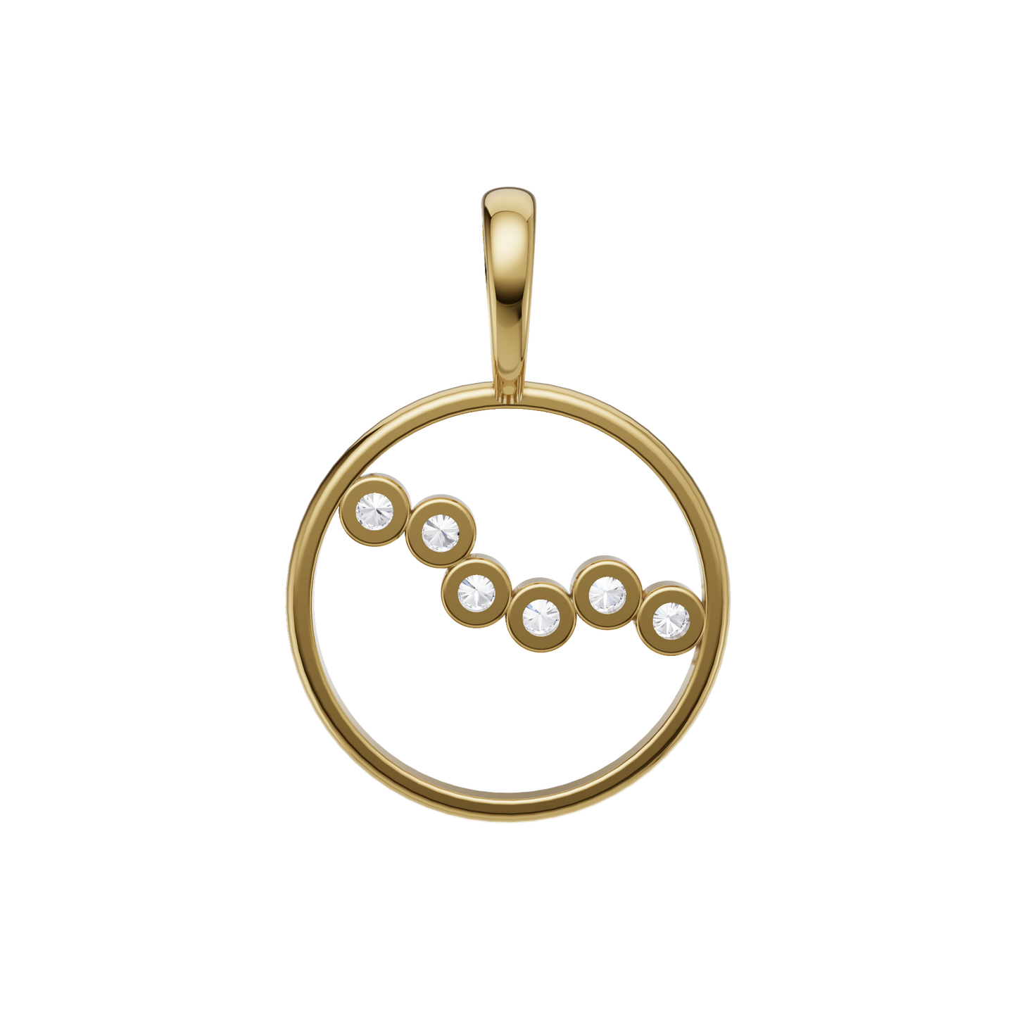 Gilded Radiance Pendant