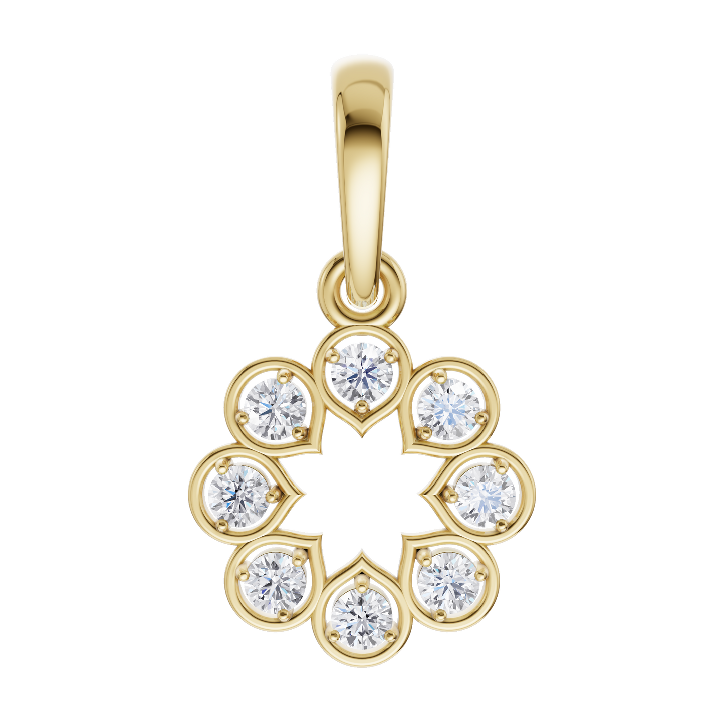 Luminous Crest Pendant