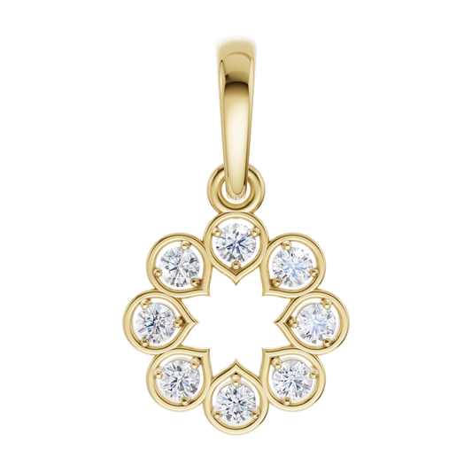 Luminous Crest Pendant