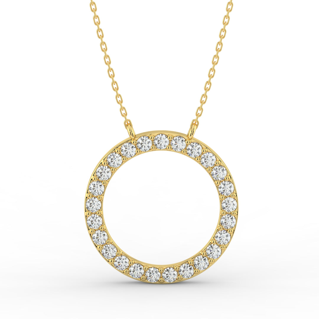 Tranquil Shine Pendant (With Chain)