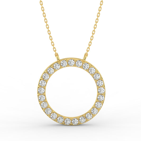 Tranquil Shine Pendant (With Chain)