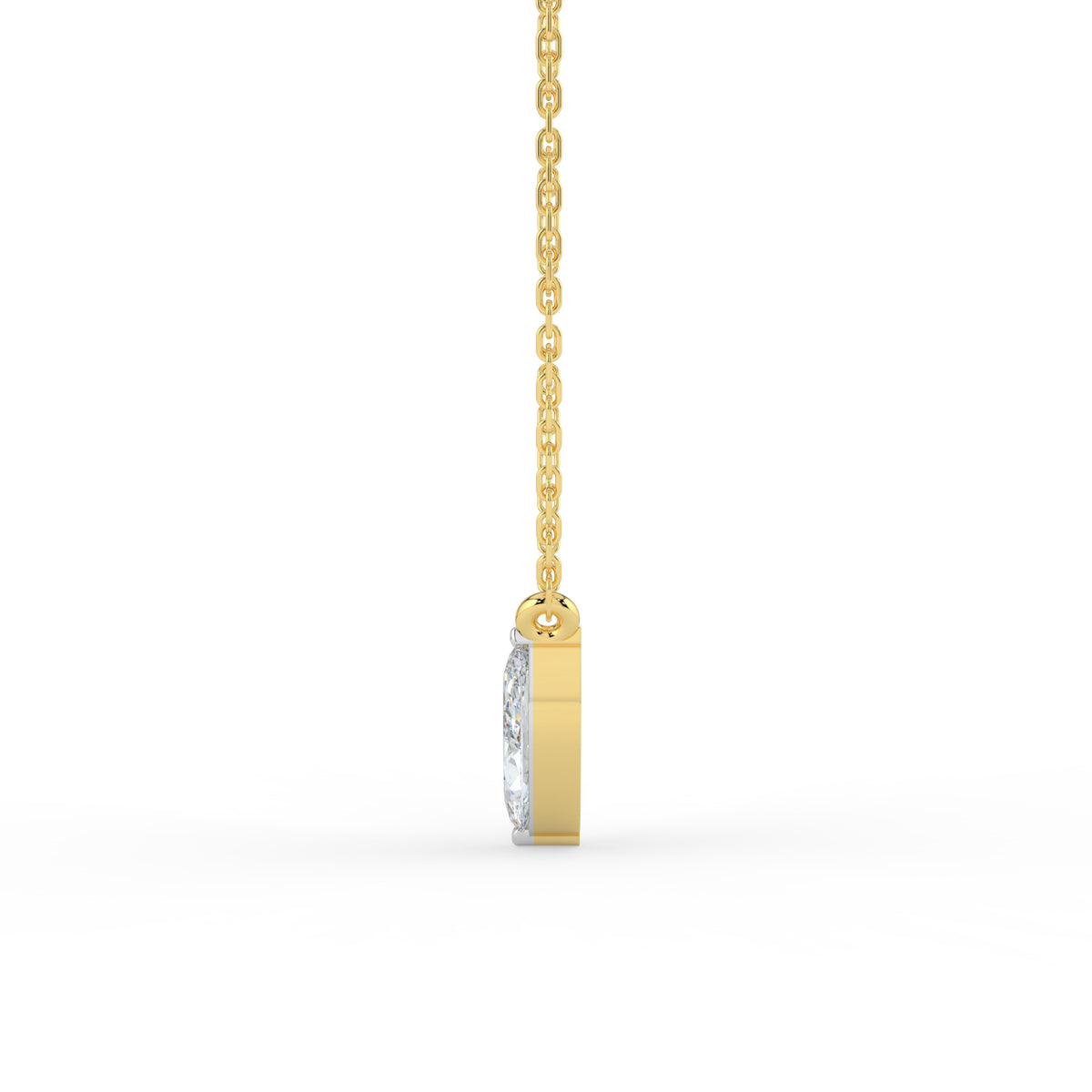 Dual Marquise Lab Diamond Necklace