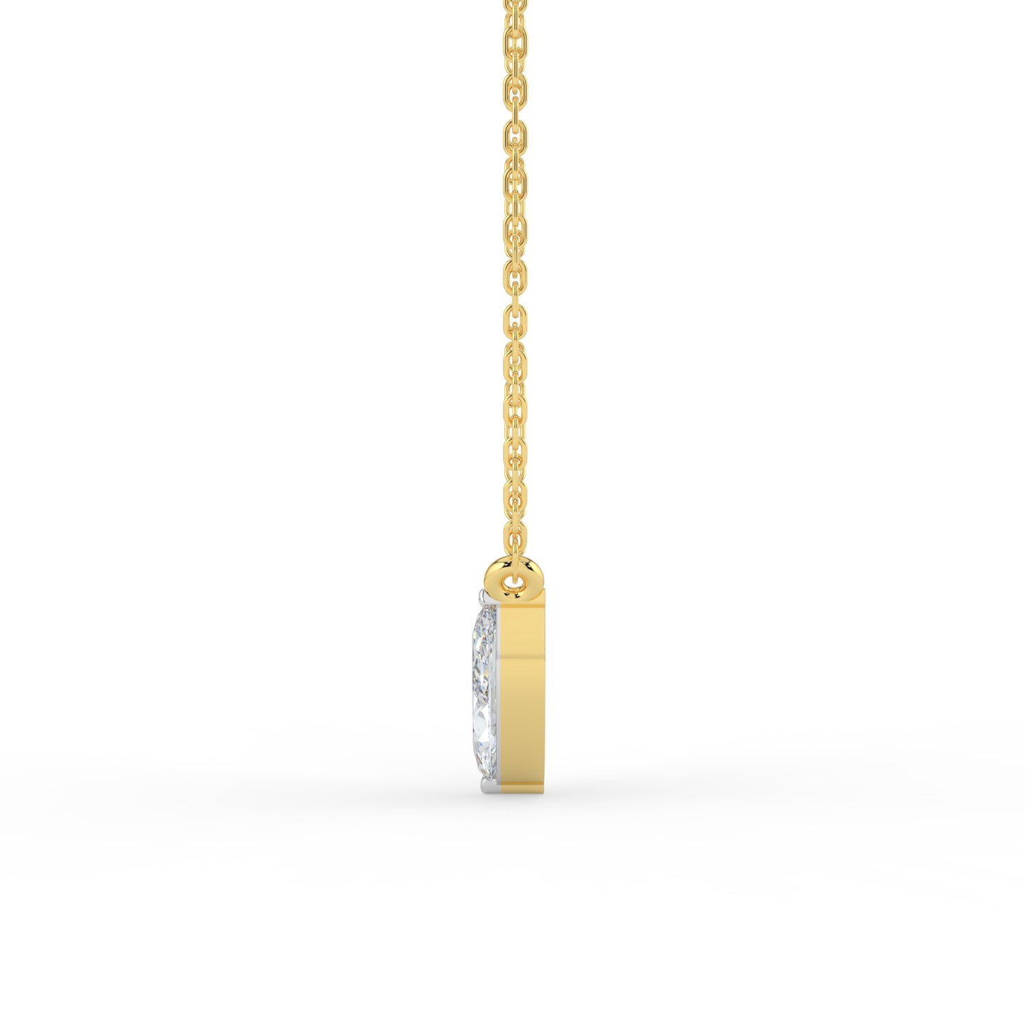 Dual Marquise Lab Diamond Necklace