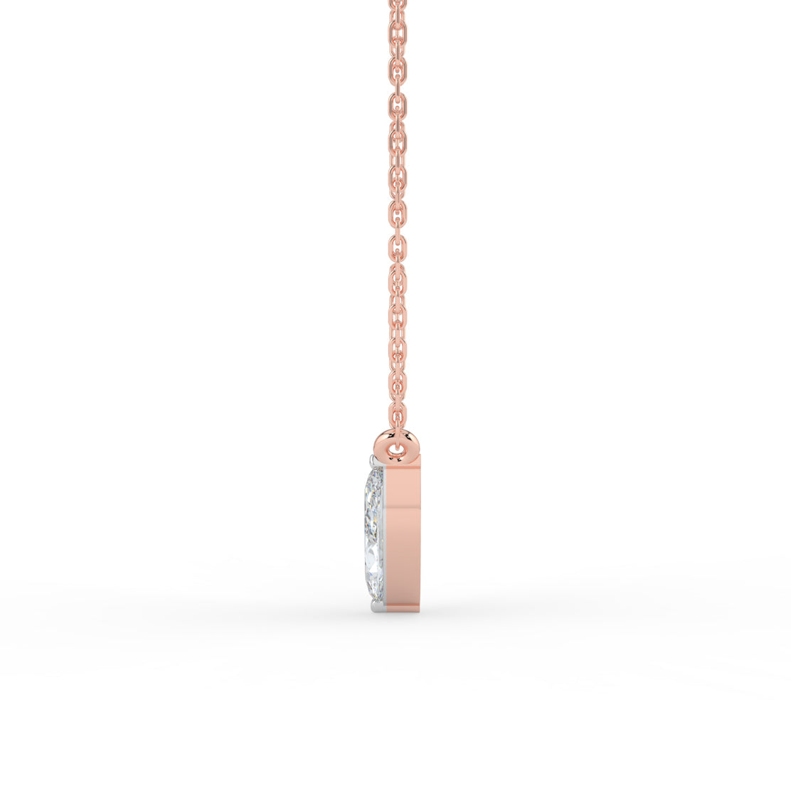 Dual Marquise Lab Diamond Necklace