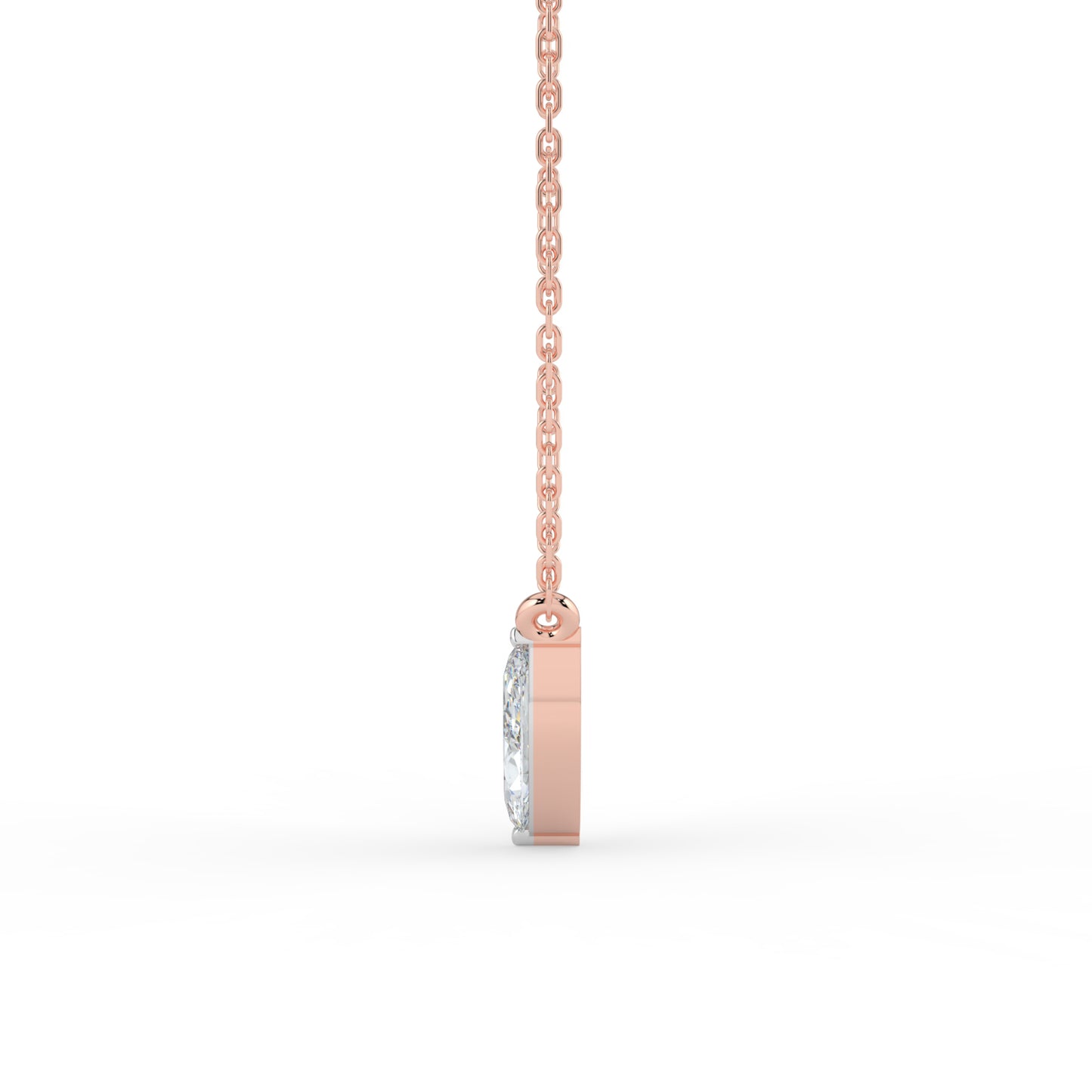 Dual Marquise Lab Diamond Necklace