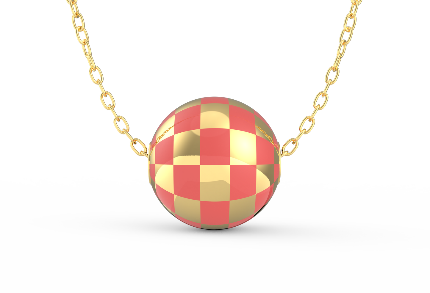 Siesta Disco Enamel Necklace