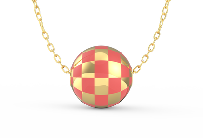 Siesta Disco Enamel Necklace