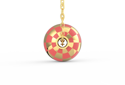 Siesta Disco Enamel Necklace