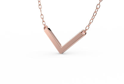 Classic V Necklace