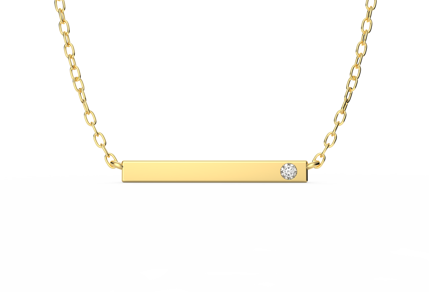 MInimal Luxe Bar Necklace