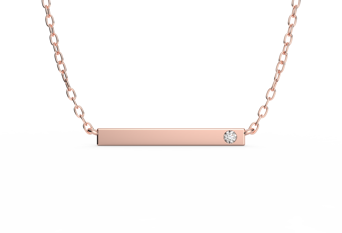 MInimal Luxe Bar Necklace