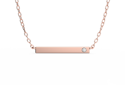 MInimal Luxe Bar Necklace
