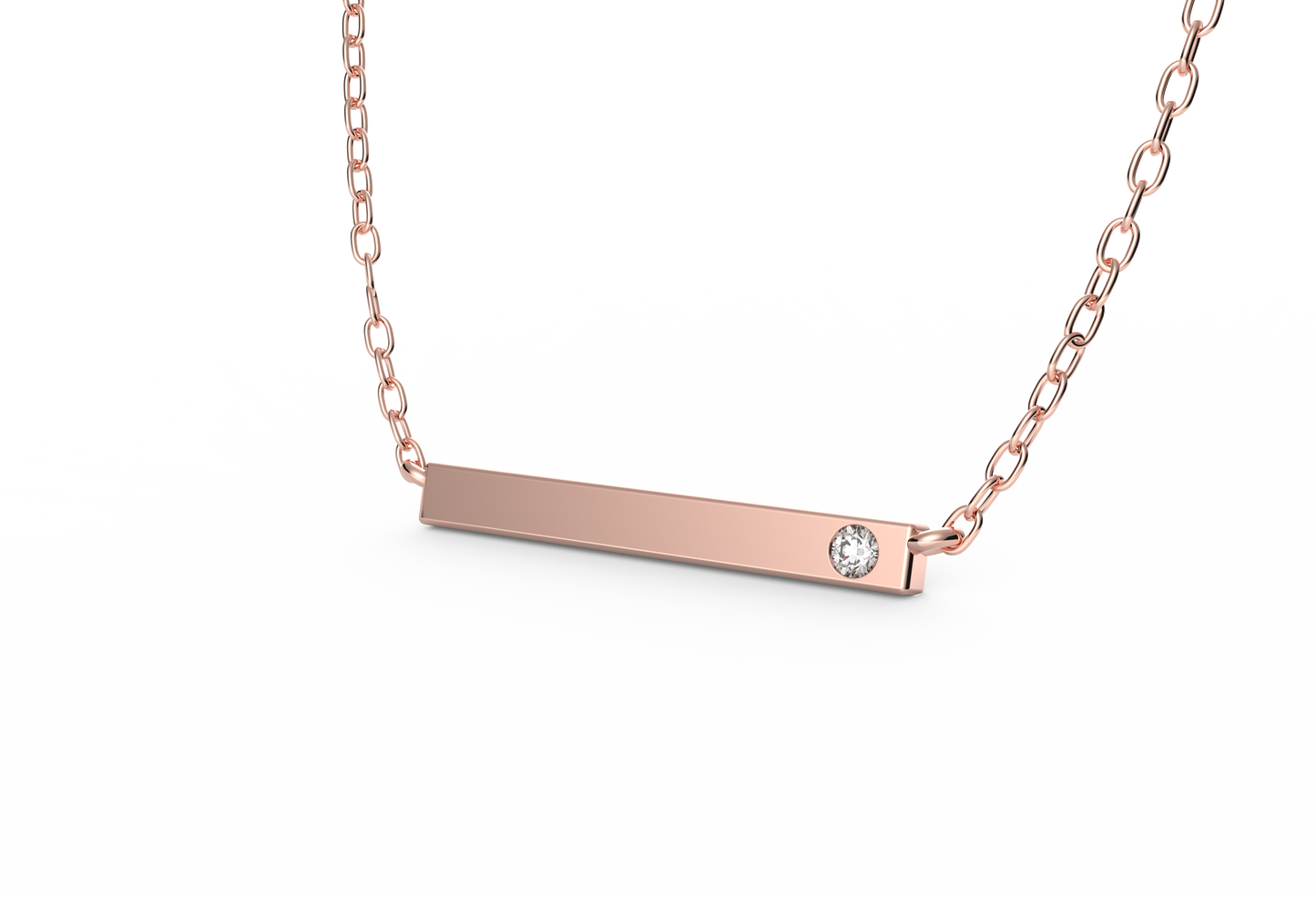 MInimal Luxe Bar Necklace