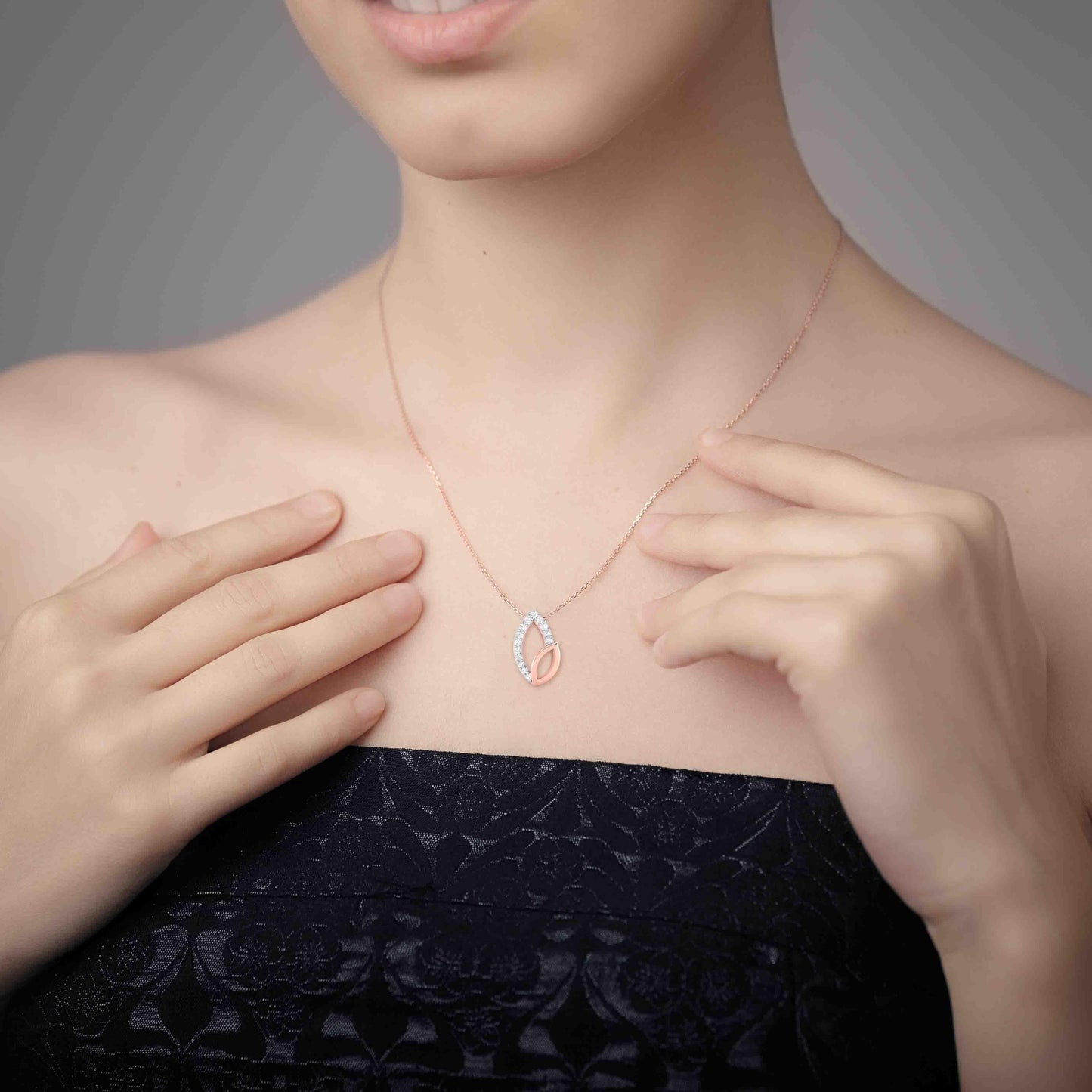Forever Grace Diamond Pendant (With Chain)