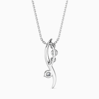 Celestial Droplets Diamond Pendant
