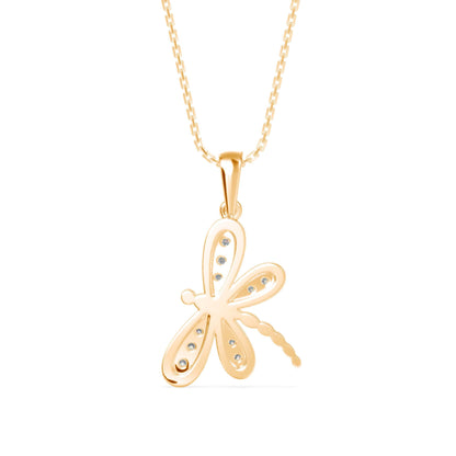 Eternal Flutter Diamond Pendant