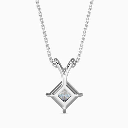 50 Cent Princess Solitaire Pendant