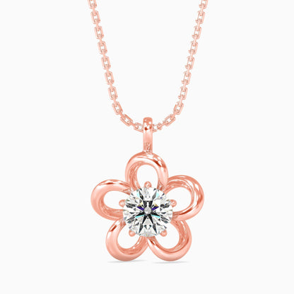 Majestic Flora Diamond Pendant