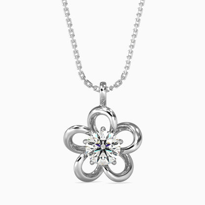 Majestic Flora Diamond Pendant