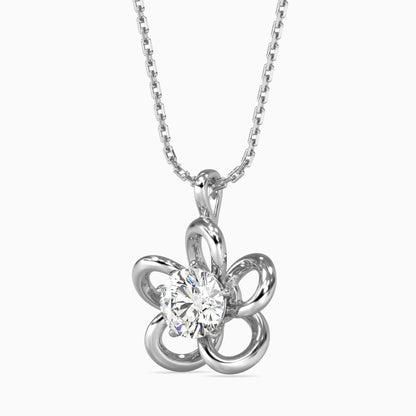 Majestic Flora Diamond Pendant