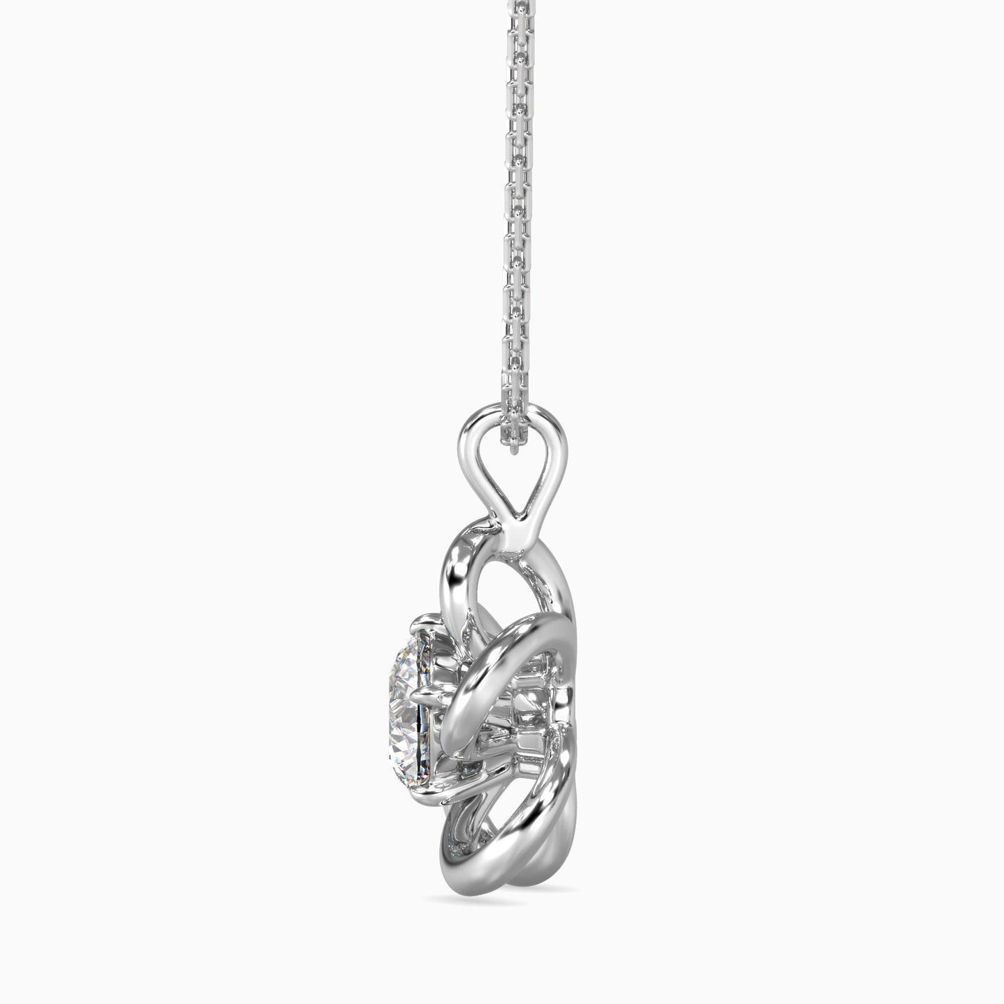 Majestic Flora Diamond Pendant