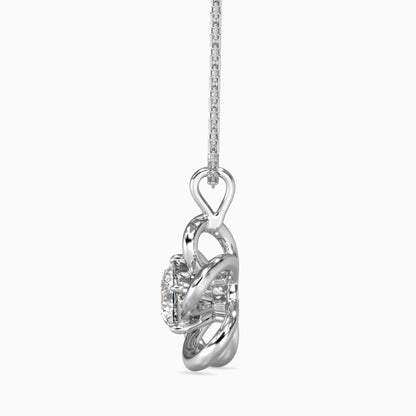 Majestic Flora Diamond Pendant