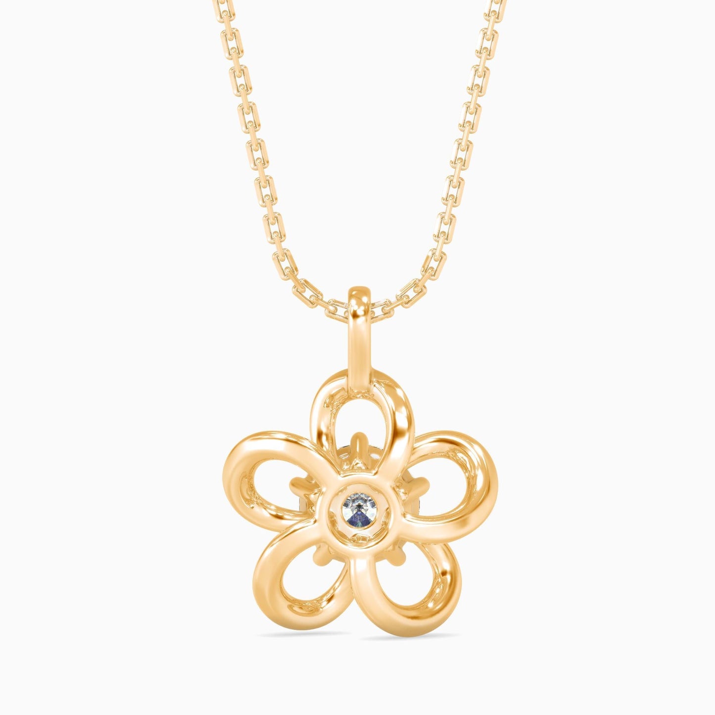 Majestic Flora Diamond Pendant