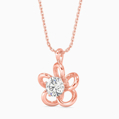 Majestic Flora Diamond Pendant