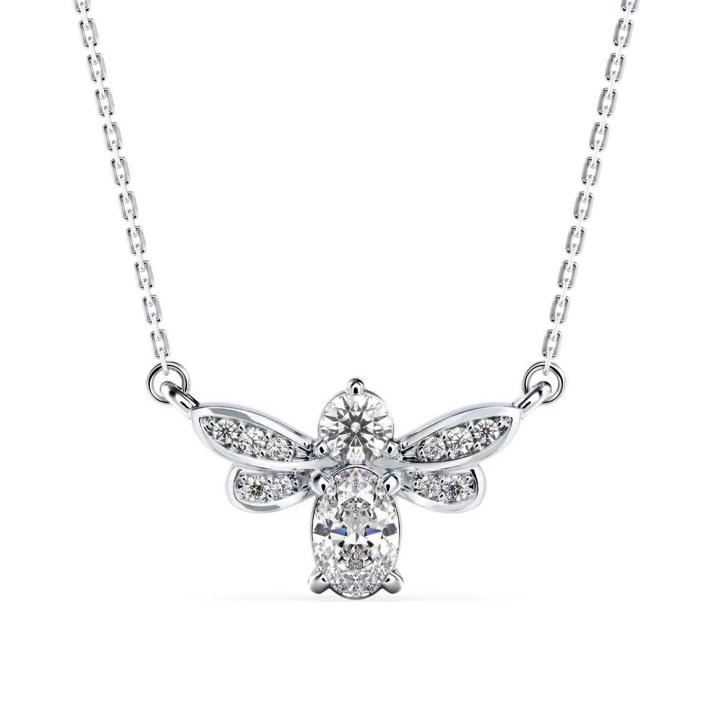 Aurora Flutter Diamond Pendant