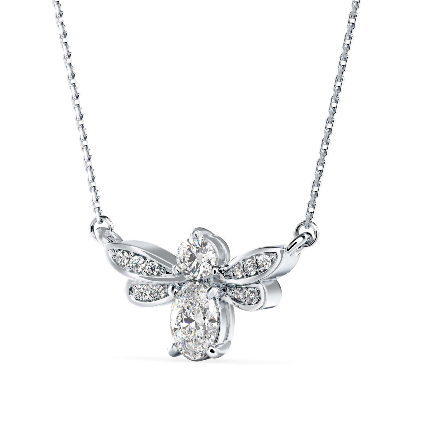 Aurora Flutter Diamond Pendant