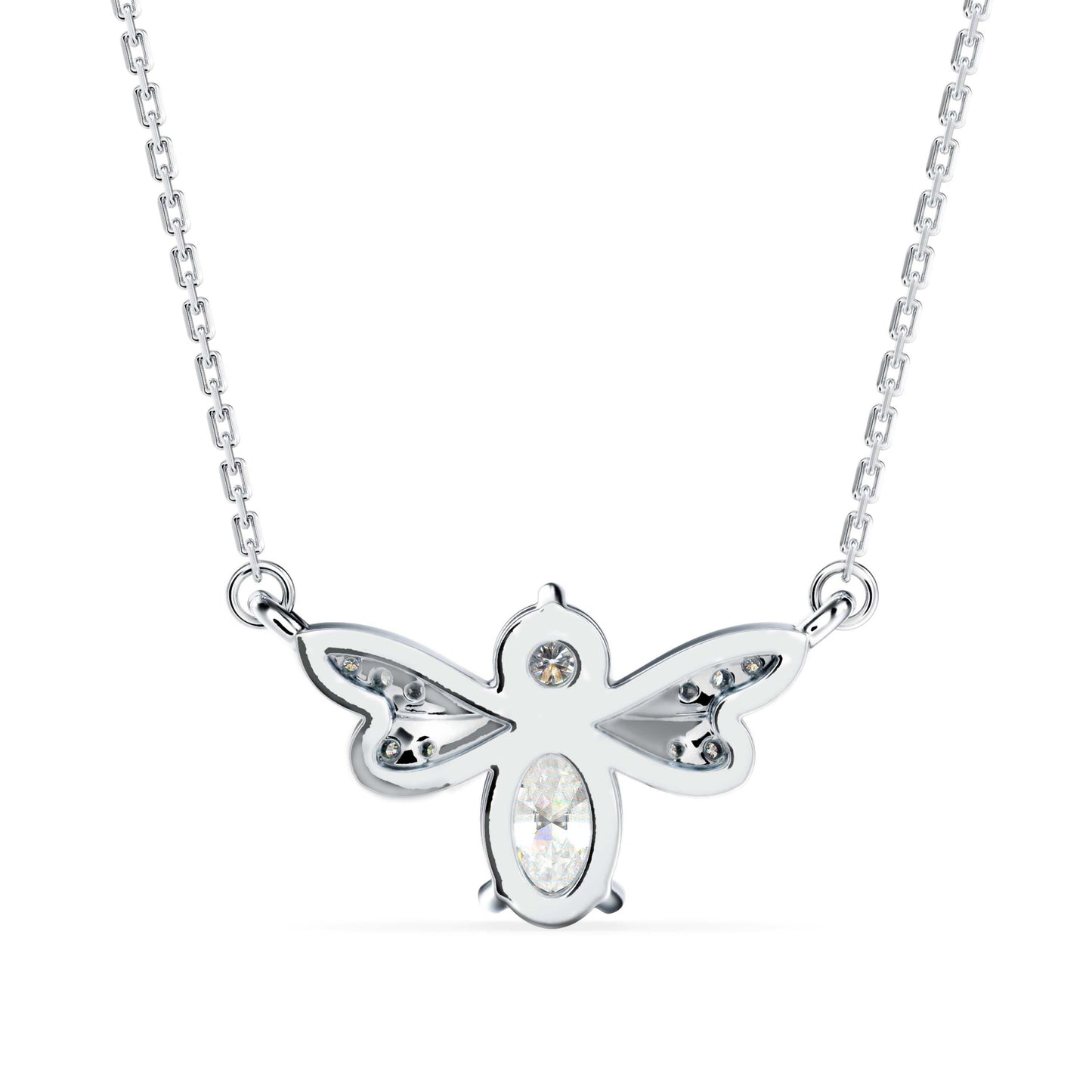 Aurora Flutter Diamond Pendant