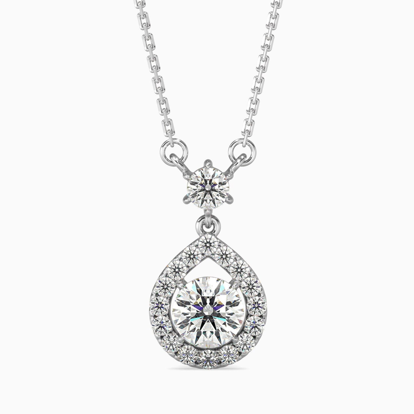 Elegant Twilight Diamond Pendant