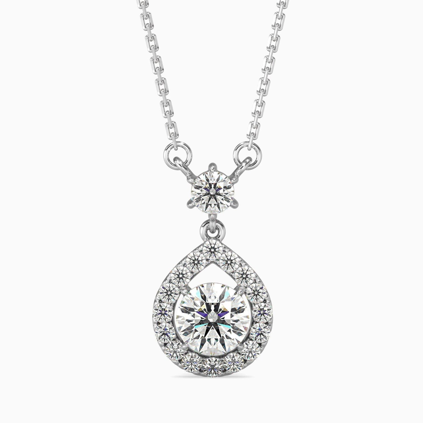 Elegant Twilight Diamond Pendant