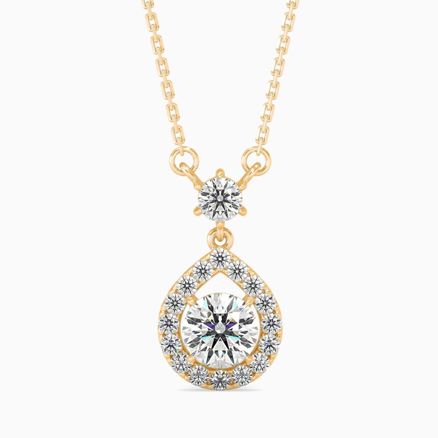Elegant Twilight Diamond Pendant