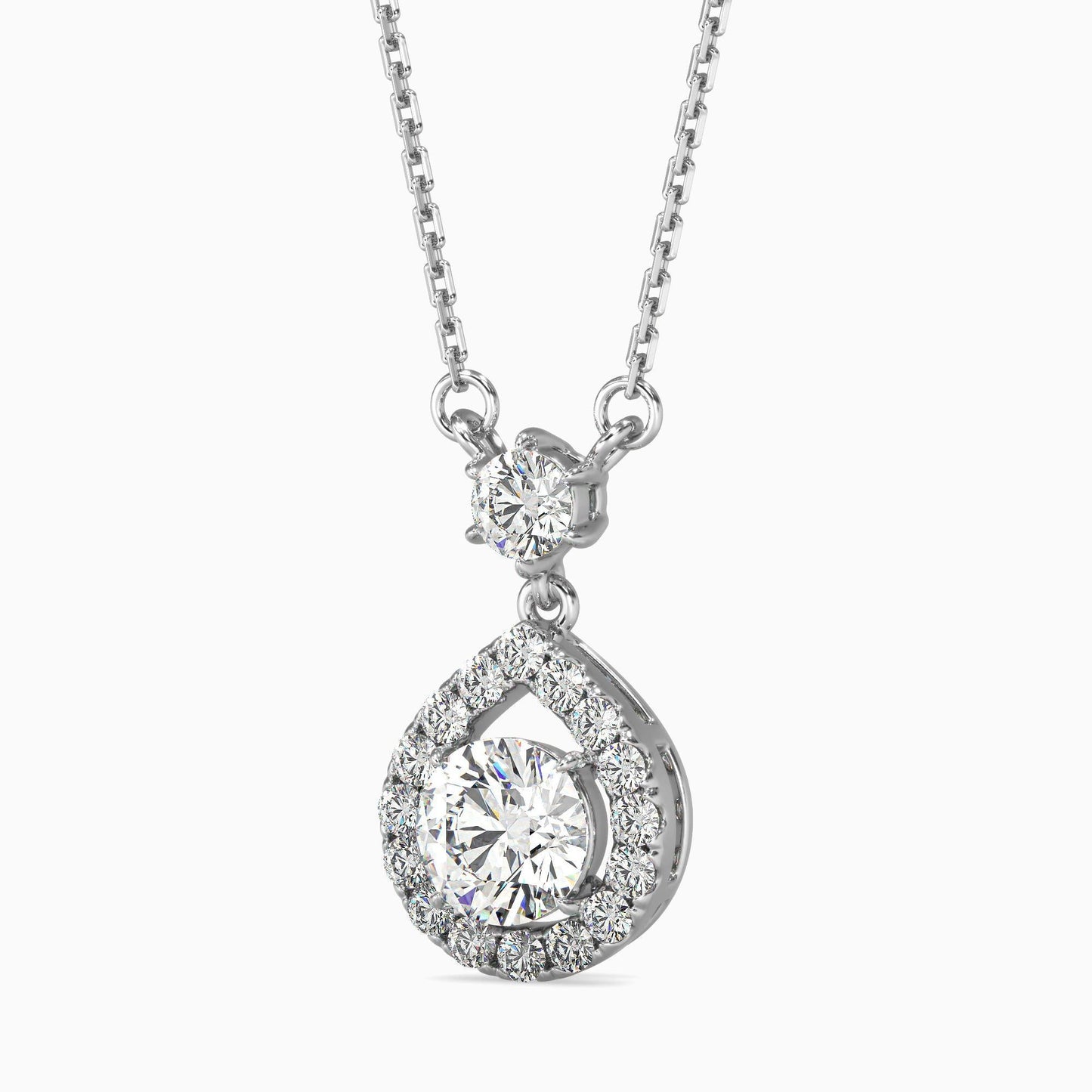 Elegant Twilight Diamond Pendant